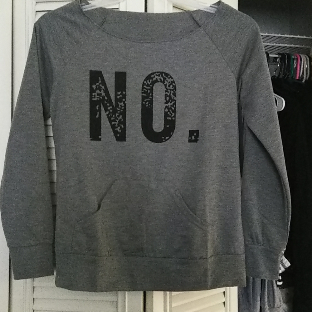 Off the shoulder sweater
